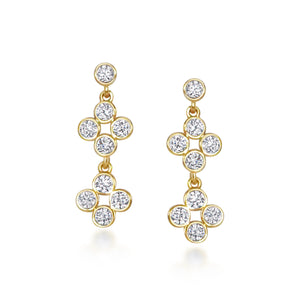 Les Scintillantes Drop - Diamonds 0,63ct / 18k Gold