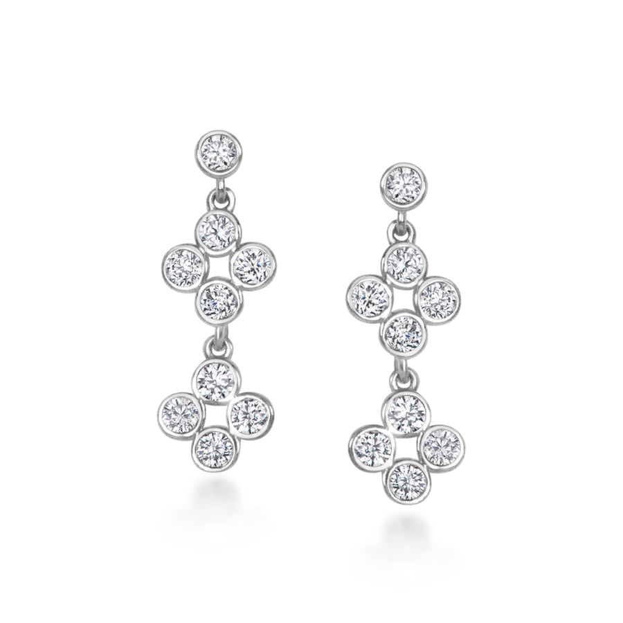 Les Scintillantes Drop - Diamonds 0,63ct / 18k Gold