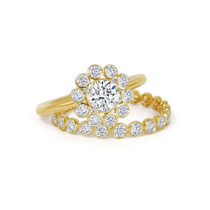 La Coquette - Diamonds 0,85ct / 18k Gold