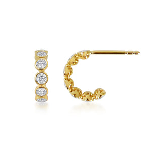 Minis Éternités 9.5mm - Diamonds 0,49ct / 18k Gold