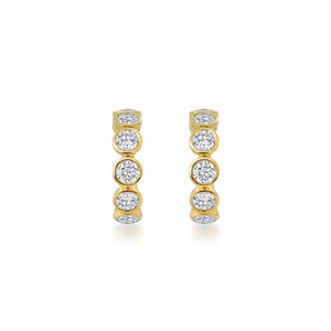 Minis Éternités 9.5mm - Diamonds 0,49ct / 18k Gold