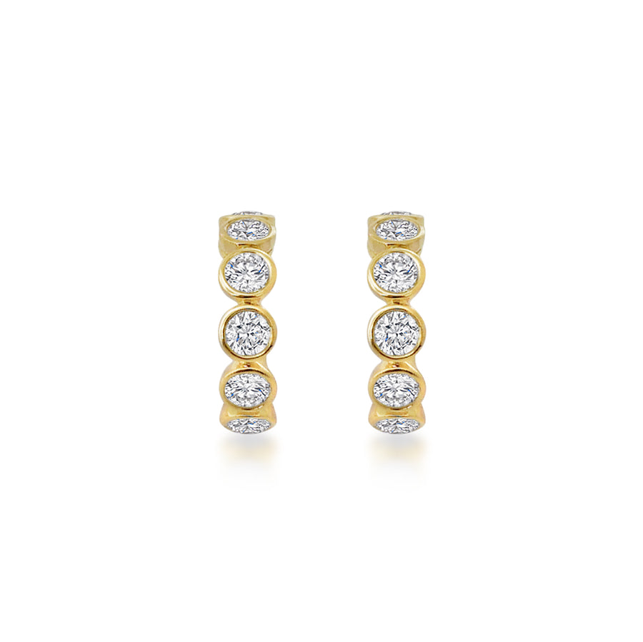 Minis Éternités 9.5mm - Diamonds 0,49ct / 18k Gold