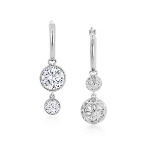 Les Sentimentales Asymmetrical Drops - Diamonds 2,52cts / 18k Gold