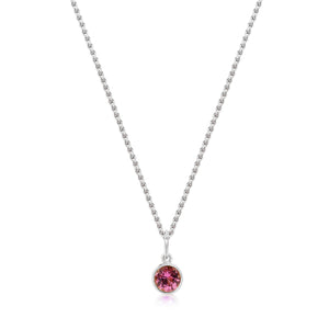 Petit Accroche Coeur - Pink Tourmaline