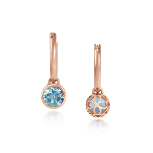 Petites Gouttes D'Or - Aquamarine