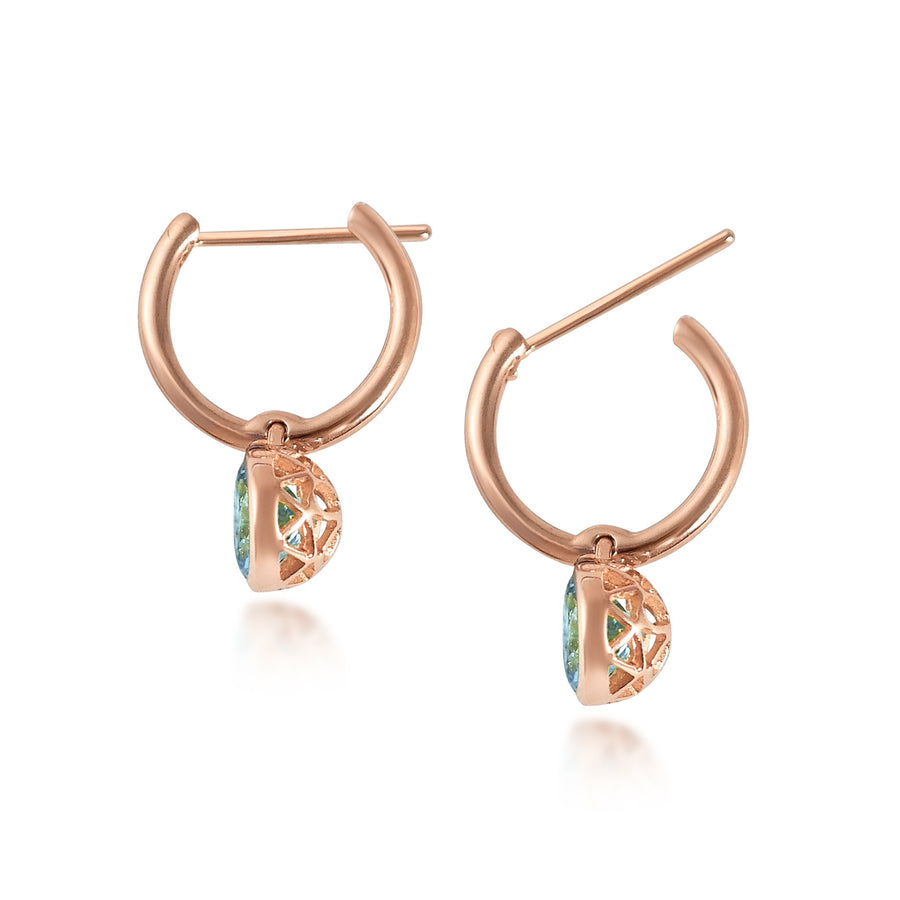 Petites Gouttes D'Or - Aquamarine