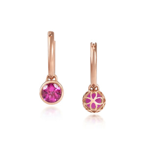 Petites Gouttes D'Or - Pink Tourmaline