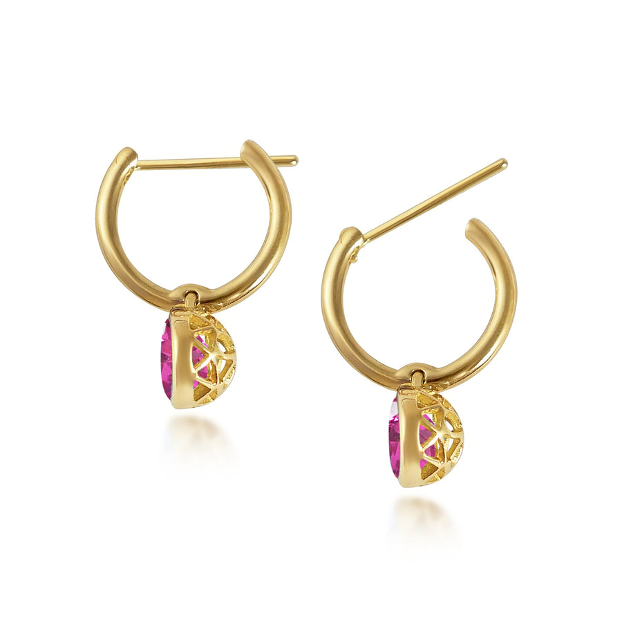 Petites Gouttes D'Or - Pink Tourmaline