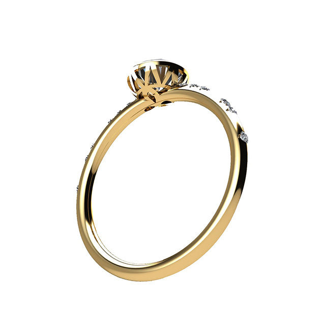 L'Amoureuse - Diamond 0,70ct / 18k Gold