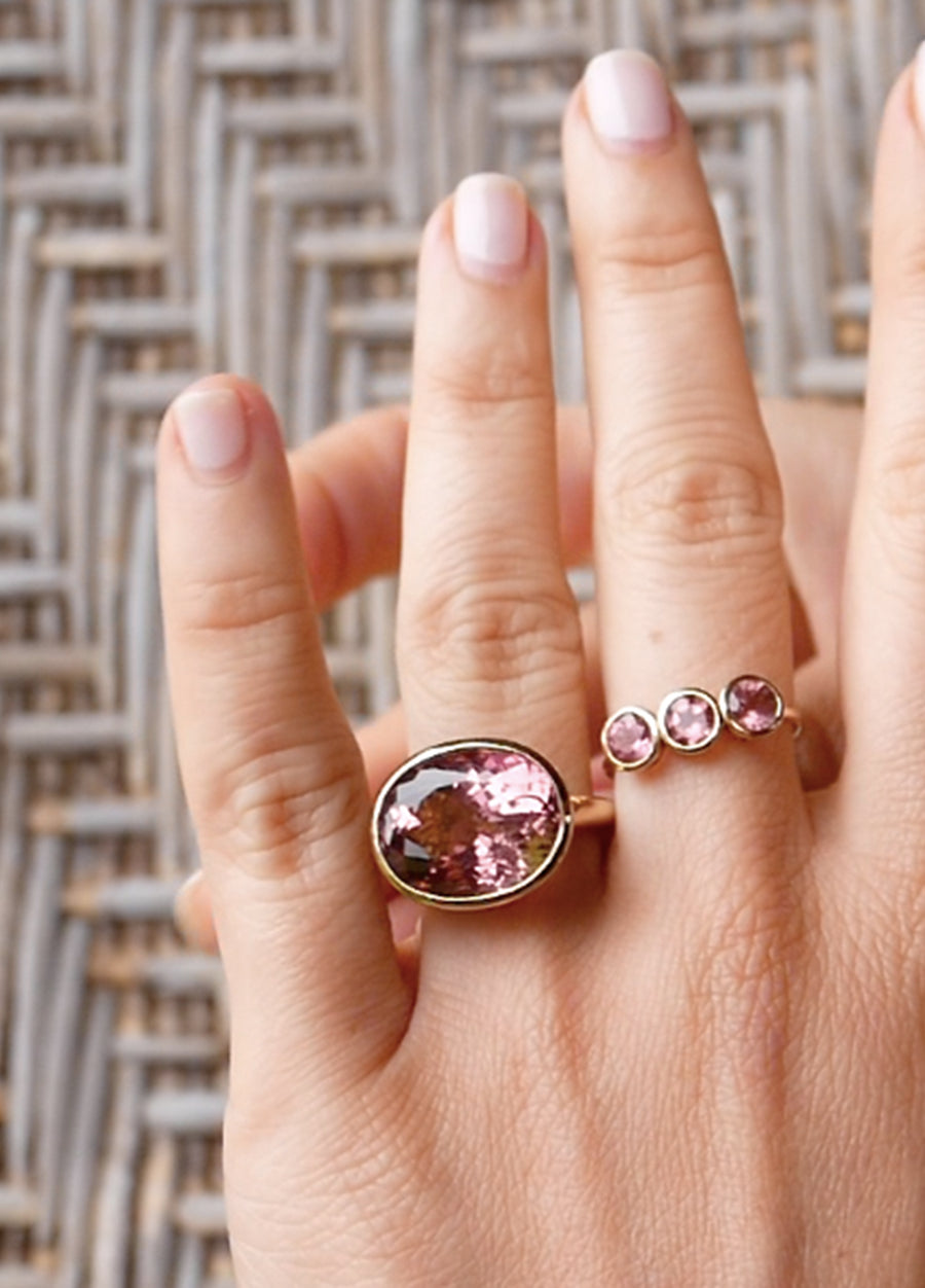 La Dentelière - 13,95cts Pink Tourmaline