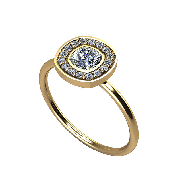 La Rayonnante - Diamonds 0.53ct / 18k Gold