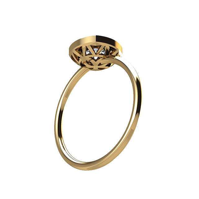 La Rayonnante - Diamonds 0.53ct / 18k Gold