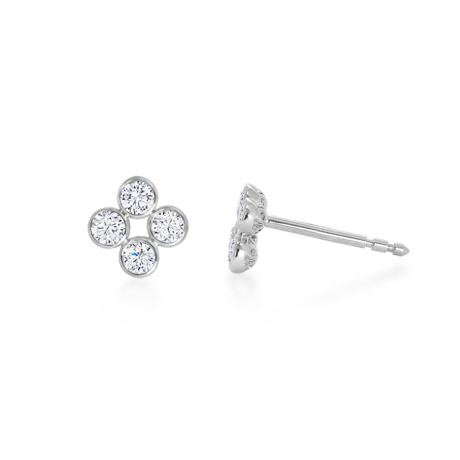 Les Scintillantes Studs - Diamonds 0,26ct / 18k Gold