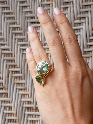 La Dentelière - 15,50cts Green Tourmaline