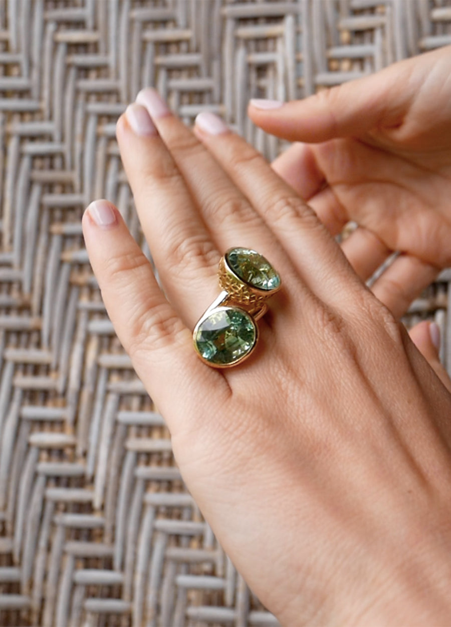 La Dentelière - 9,75cts Green Tourmaline